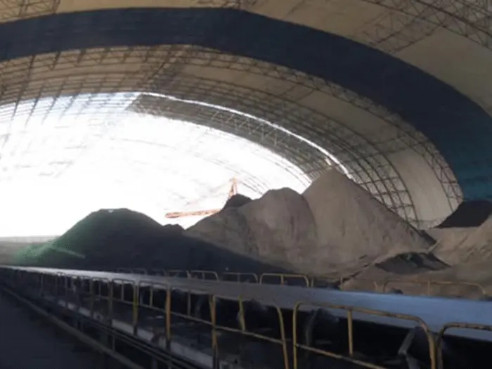 福泉煤棚料仓网架